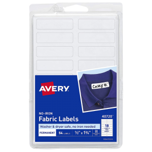 Avery FabricLabels