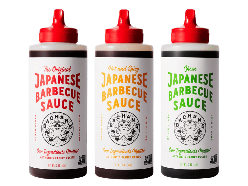 For foodie dads, I suggest the popular Bachan barbecue sauces which come in convenient squeezy bottles. 