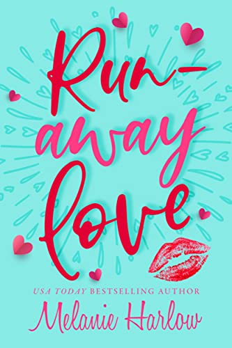 A blue book cover reading "Run Away Love." 