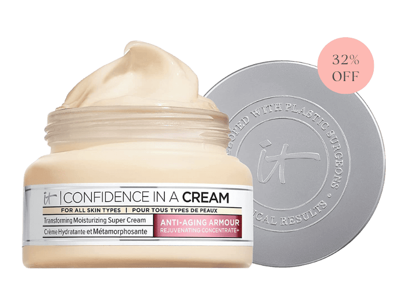 Confidence in a Cream moisturizer is 32% off in the Prime Day deals. 