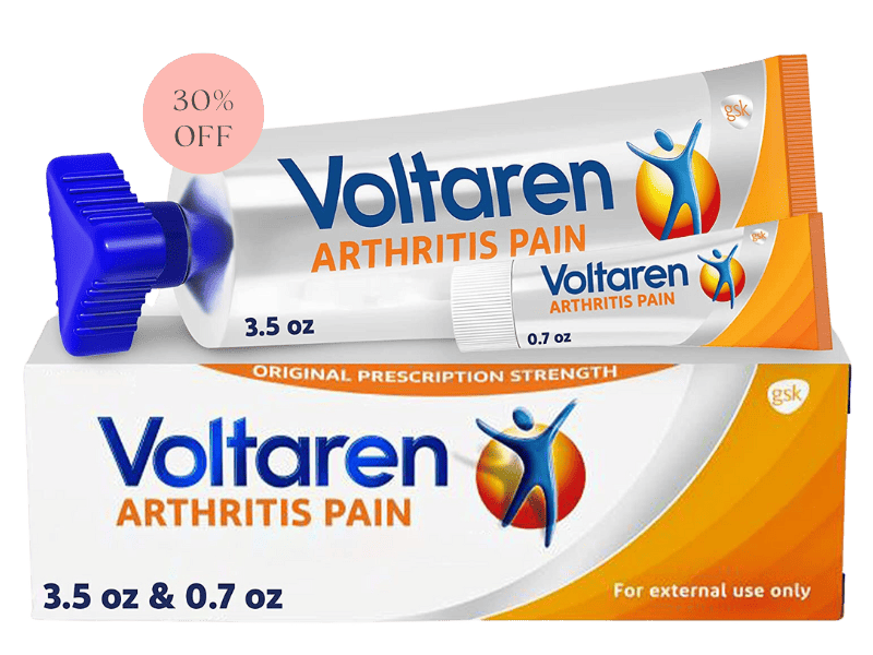 Voltaren Arthritis Pain Gel is 30% off. 