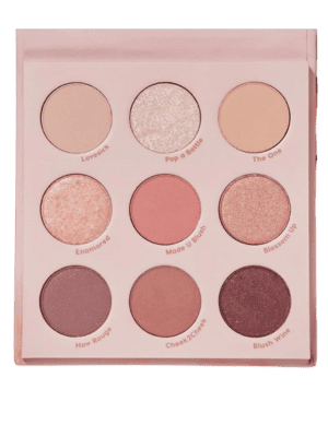 Colourpop makes affordable makeup gifts like this neutral pink palette. 