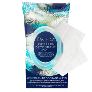 Deodorant wipes by Pacifica are a product the traveler in your life might not know exists, but they will love once they have them. 