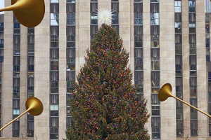 Rockefeller Christmas Tree is a must-see during the Holidays in NYC.